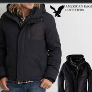 American eagle Black medium winter jacket